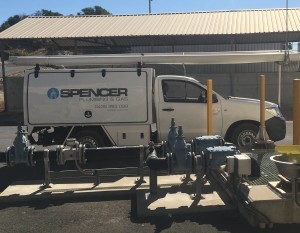 Spencer Plumbing and Gas Ute